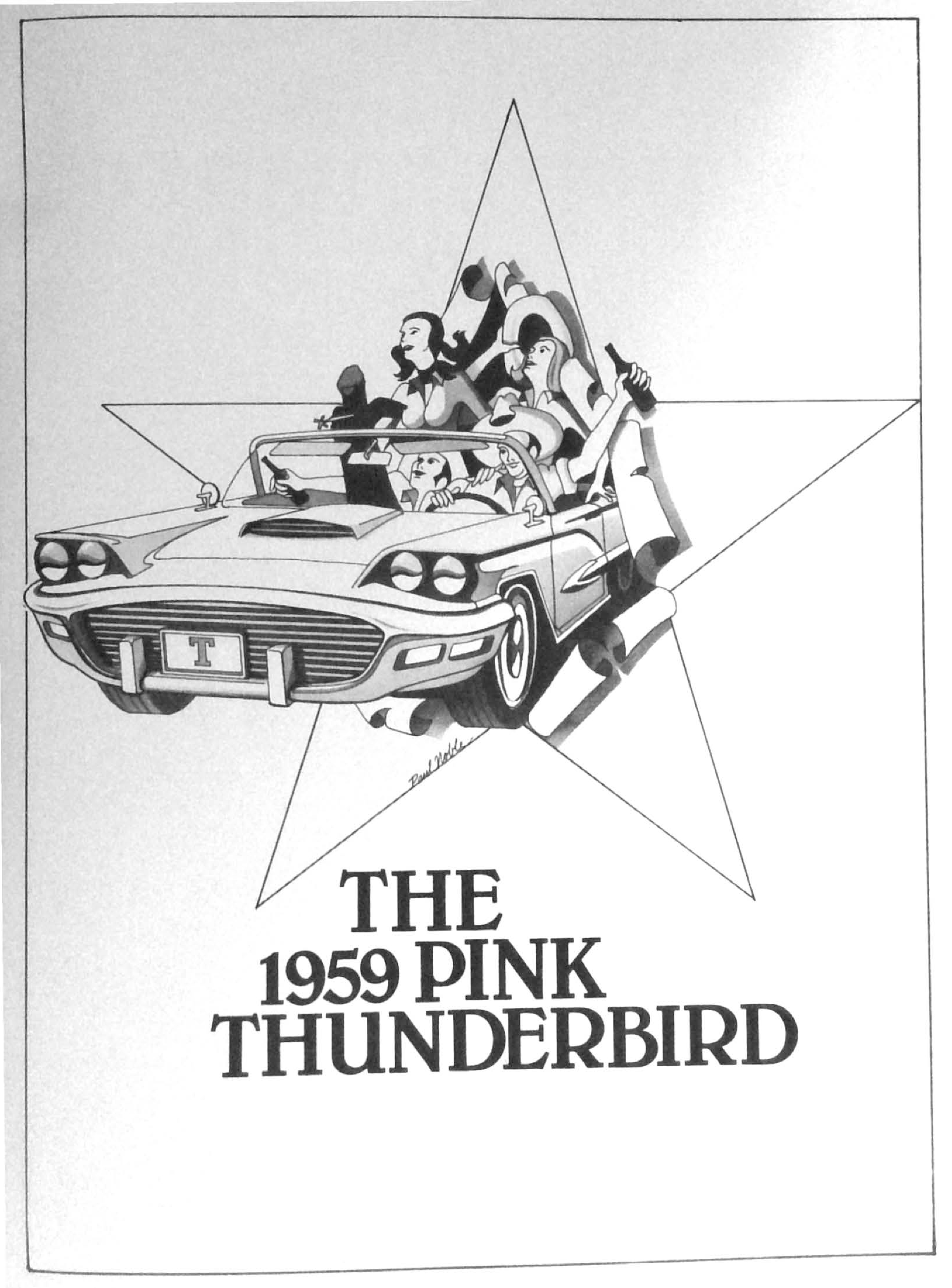 1959 Pink Thunderbird