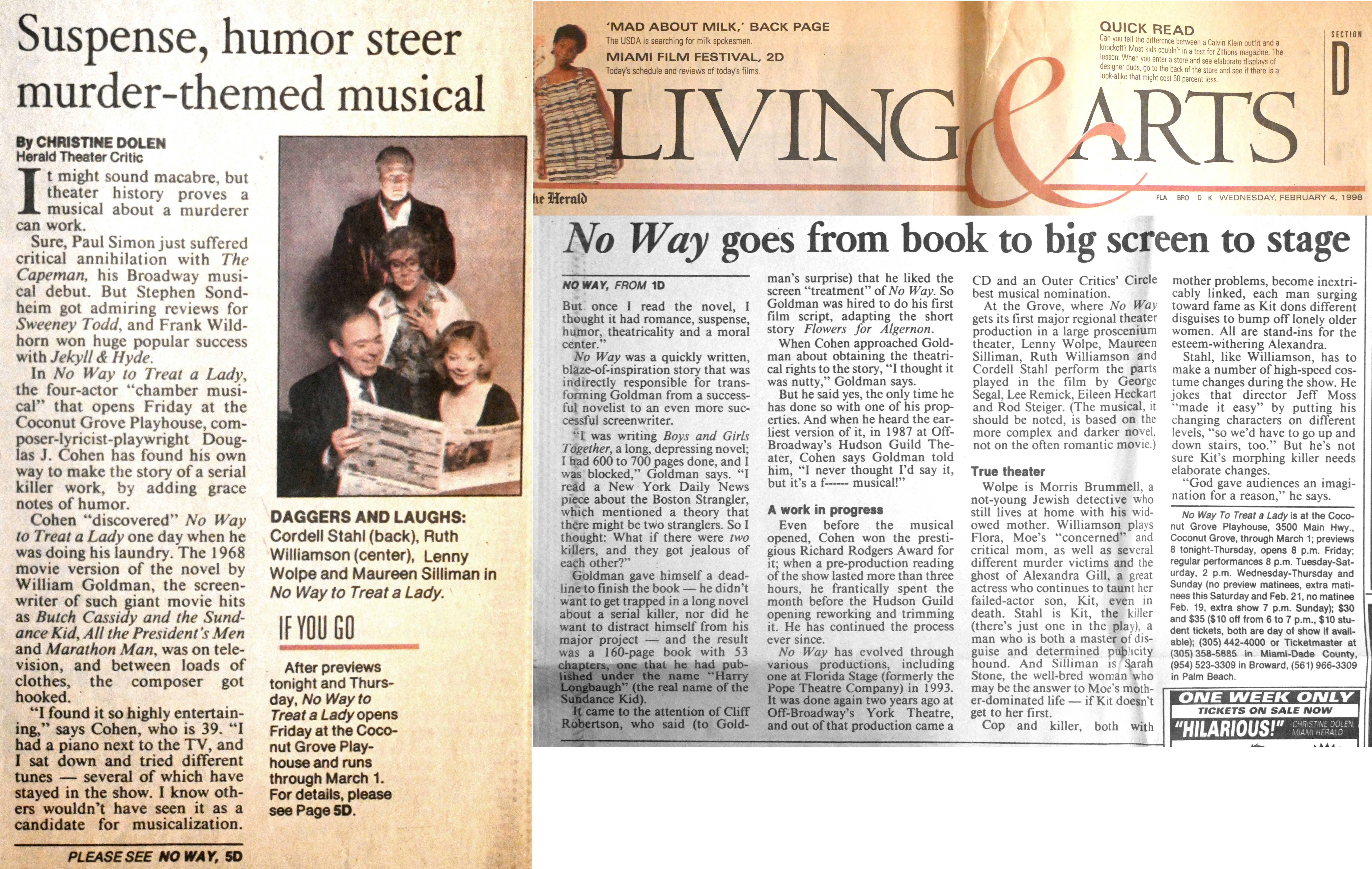 Publicity – No Way to Treat A Lady – 19981999.004_1998_02_04_NoWay_Herald_feature_press.jpg