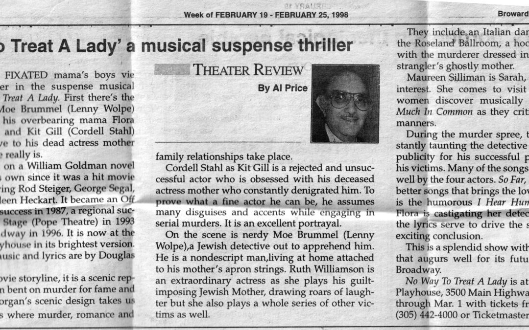 Publicity – No Way to Treat A Lady – 19981999.004_1998_02_19_BrowardJewishJournal_press.jpg